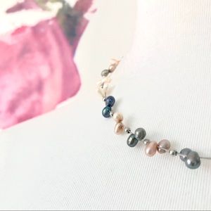 Genuine Freshwater Pearl Necklace - Multicolors!